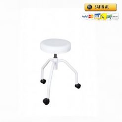 3 Tekerlekli Estetisyen Uzman Taburesi