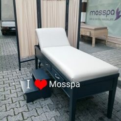 Antrasit Renk Hasta Muayene Yatağı + Paravan + Eskoba Basamak