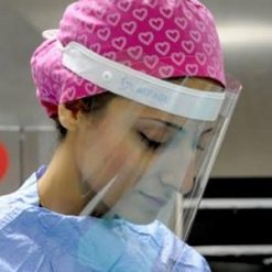 Şeffaf Yüz Koruyucu Siper Şapkasız